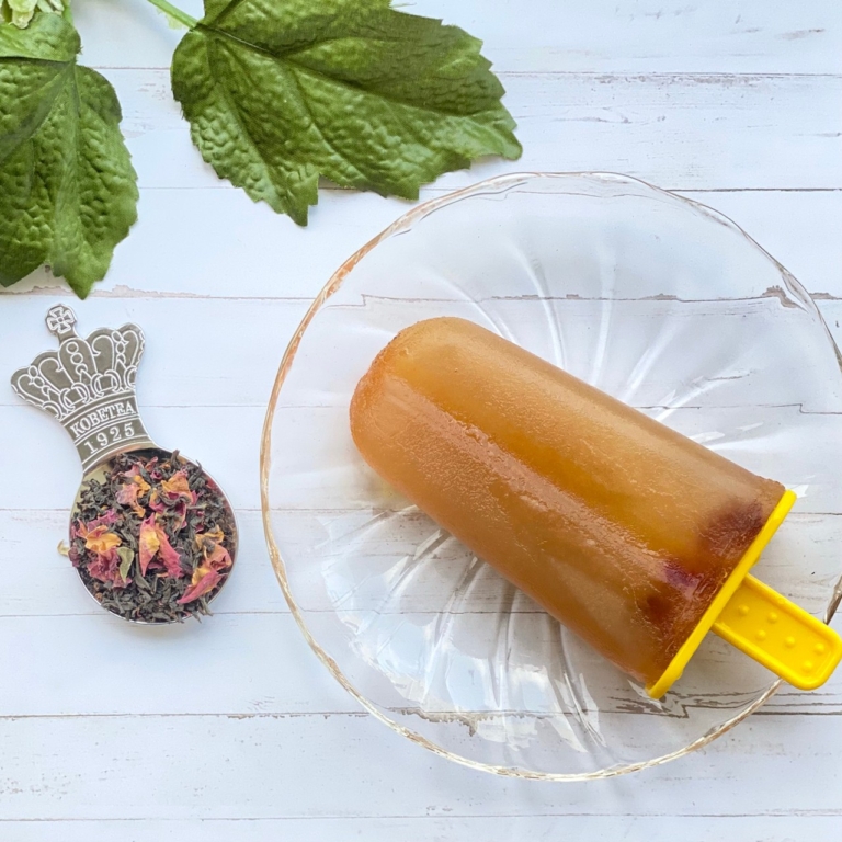 ラズベリーティーアイスキャンディーのレシピ